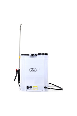 Hb Garden Sırt Tipi Akülü İlaçlama Makinesi Pompası 16 L Beyaz