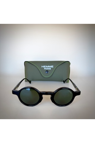 Hemme Paris He9001s C3 Unisex Güneş Gözlüğü Siyah