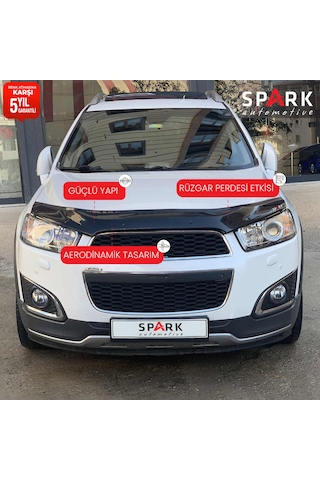 Chevrolet Captiva 2012-2019 Uyumlu Kaput Rüzgarlığı 4mm