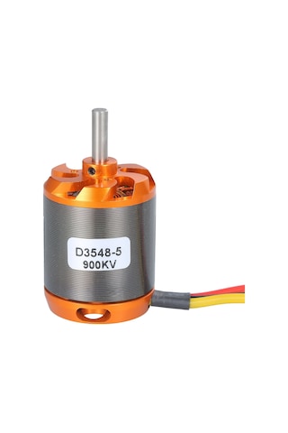 Aubyhe Uçak Modeli Sabit Kanatlı Bldc Motoru D3548 900kv 11.1-18.5v 70a Çelik Bakır