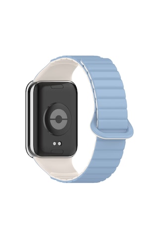Xiaomi Mi Band 8 Pro Silikon Kordon Nrtk Krd-105 Strap Kayış-mavi-starlight