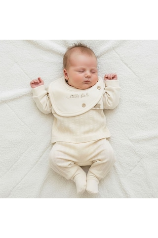 Tonton Baby 5 Parça Zıbın Seti 507 Krem
