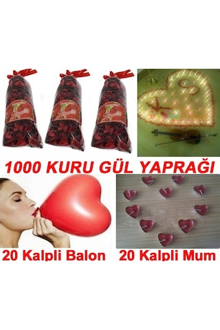 Sevgiliye Sürpriz Doğum Günü Kafede Evde Masa Süsleme Paketi