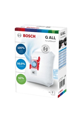 Bosch Uyumlu Typ F Süpürge Toz Torbası 4 Adet Kutulu
