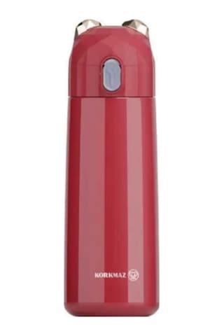 Korkmaz Bambino Plus Kırmızı 350 Ml Çocuk Matarası A743-04 Kırmızı