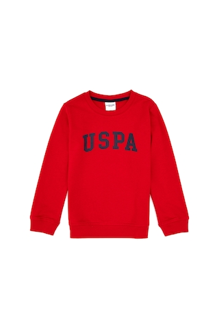 U.s. Polo Assn. Erkek Çocuk Kırmızı Sweatshirt 50313830-vr171 Basıc Kırmızı