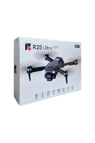 R25 Ultra Drone Hd Kameralı Katlanabilir Quadcopter Uzaktan Kumandalı App Kontrol Yedek Bataryalı