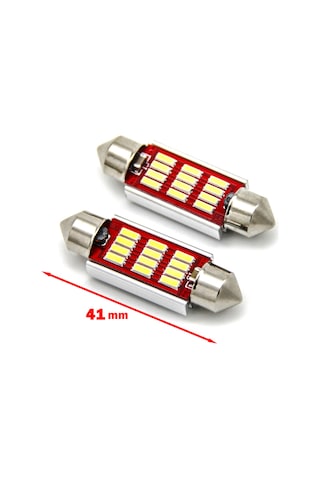 41 Mm Sofit Led Canbus İç Aydınlatma Plaka Tavan Lambası 2 Adet