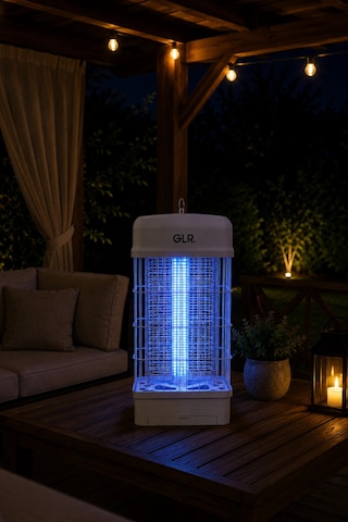 Glr Rt-10w 360 Etkili Ultraviyole 10w Sinek Öldürücü Lamba Elektrikli Sivrisinek Tuzağı