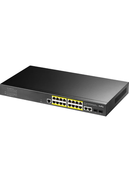 Cudy Gs2018ps2-200w 16 Port 10/100/1000 Yönetilebi Cudy Gs2018ps2-200w 16 Port 10/100/1000 Yönetilebi