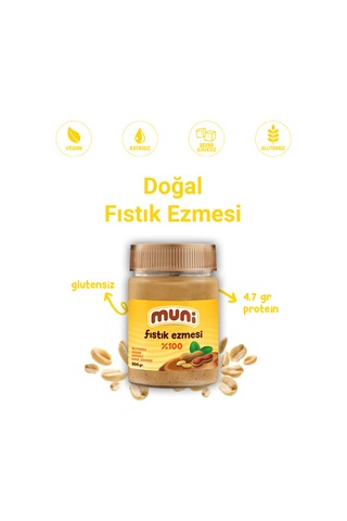 Fıstık Ezmesi Vegan 3'lü