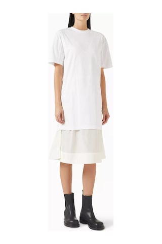3.1 Phillip Lim Oversize Tişört Midi Elbise Rahat Ve Modern Günlük Şıklık Beyaz