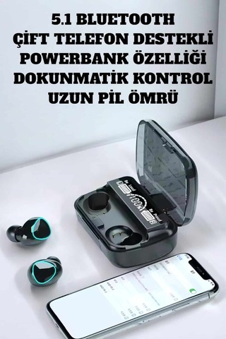 Extra - 44 - Bass Ve Hd Ses İle Üstün Bluetooth 5.3 - Kmrsfres - Kablosuz Kulaklık