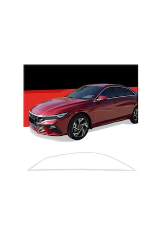 Hyundai Elantra Krom Cam Çerçevesi Set 2020- 12 Parça