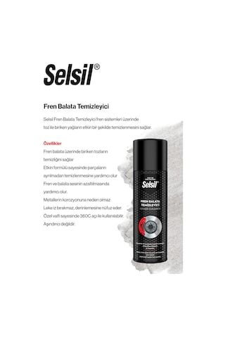 Selsil Fren Balata Ve Motor Tem. 500 Ml, Torpido Parlatıcı 200 Ml Ve Rosie