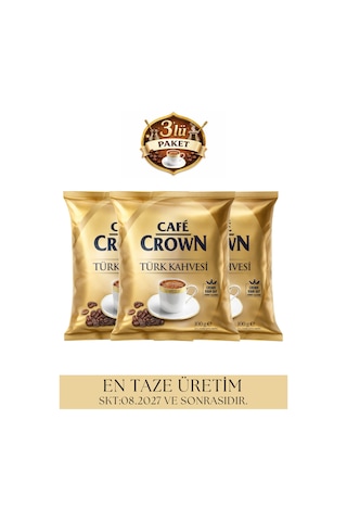 Türk Kahvesi 100 Gr 3'lü Paket Diğer