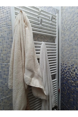 Mosilla Havlupan Askılık 2 Adet Banyo Askı Beyaz