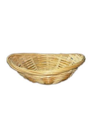 Oval Hasır Yumurta, Ekmek Sepeti 15 19 Cm Çok Renkli