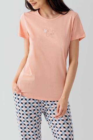 Arnetta Kadın Turuncu Pijama Takım Turuncu