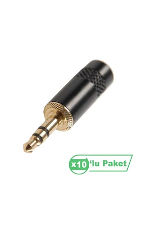 Losen Lc3065-bg 3,5mm Stereo Jack Konnektör 10 Lu Paket