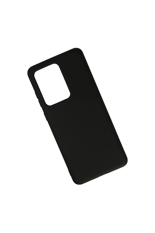 Newface Samsung Galaxy Uyumlu S20 Ultra Kılıf Nano İçi Kadife Silikon Glblseme - 42 - Siyah Sıyah
