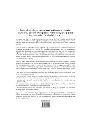 Outlive: Uzun Yaşama Bilimi Ve Sanatı - Peter Attia Ve Bill Gifford
