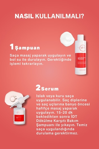 İd-T Sihirli Saç Seti Magic Hair Set Dökülme Karşıtı Bakım Şampuanı 250 ML + Saç Yoğunlaştırıcı Bakım Serumu 250 ML