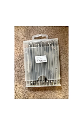 Uç Yıldız Matkap Ucu Vidalama Pz2 X 100 Mm Uzun Boy 10 Cm