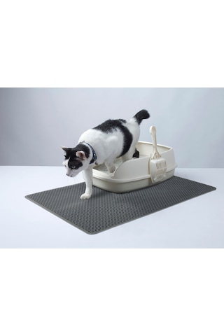 Devigo Kedi Kumu Paspası Elekli Kedi Paspası 65 x 45 CM