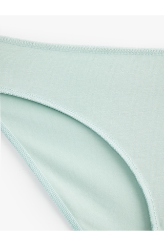 Koton Pamuklu Rahat Kalıp Brief Külot Yeşil 6wlk30022mk Yeşil