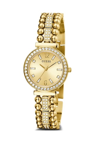 GUESS GUGW0401L2 ALTIN KAPLAMA TAŞLI BAYAN KOL SAATİ