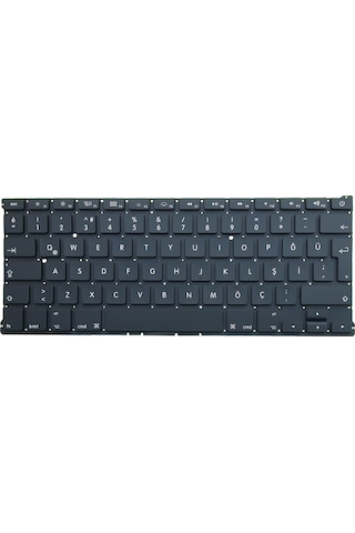 Apple Uyumlu MacBook Air 13" A1466 EMC 3178 Klavye (Büyük Enter - TR)