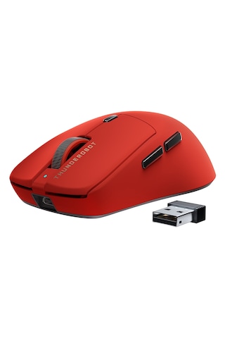 Thunderobot Ml6 Pro 8k Te Edition Red Pixart 3950 Sensör Kablosuz Gaming Mouse -