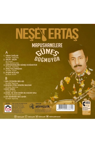 Neşet Ertaş - Mapushanelere Güneş Doğmuyor Plak