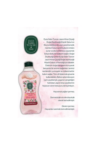 Köpük Sabun 3'lü Japon Kiraz 1.5 L Ve Rosıe