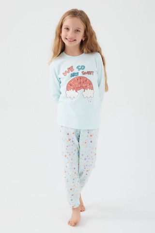 Roly Poly 3098 We So Sweet Melanj Kız Çocuk Pijama Takım NİL