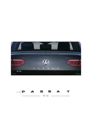 Bagaj Arması Siyah Passat / Yacı156-S (537578884)