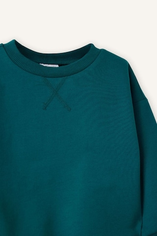 Defacto Sweatshirt Kumaşı 2li Takım Erkek Bebek E8430a526spgn265 Yeşil-gn265
