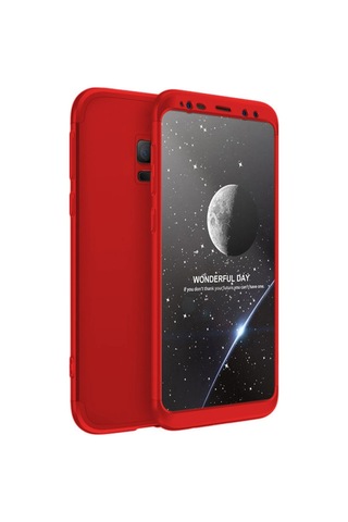 Samsung Uyumlu Galaxy S9 Kılıf 3 Parçalı 360 Tam Korumalı Gkk Kapak