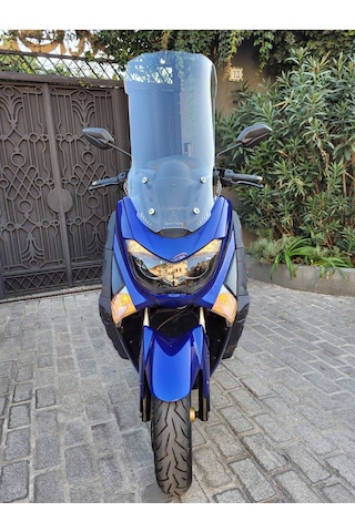 N-max 125 Ve N-max 155 2015-2020 Uyumlu Seffaf, Füme Veya Siyah Cam Yükseklik 68cm
