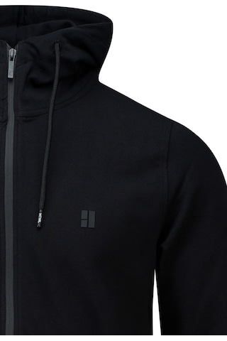 Hatemoğlu Siyah Regular Fit Pamuklu Kapüşonlu Sweatshirt 2977614 Siyah