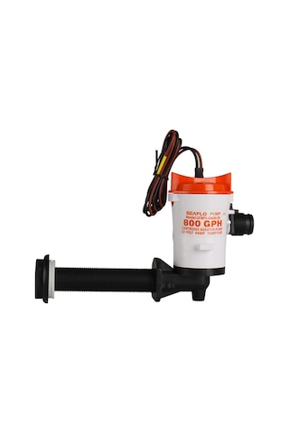 Seaflo Livar Pompası 800 Gph 12v / 90 Açılı