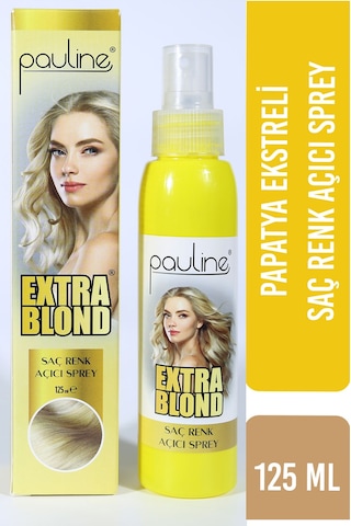 Pauline Extra Blond 125 Ml Papatya Ekstratı Içeren Saç Renk Açıcı