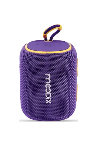 Moodix Kı23ksv6 Bluetooth Hoparlör Mor 10w Ipx6 Suya Dayanıklı