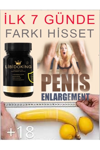 Libidoking 30lu Caps: Pe.nisinizi Büyütmeye Gecikmenize Sertleşmenize 2025 Formülü
