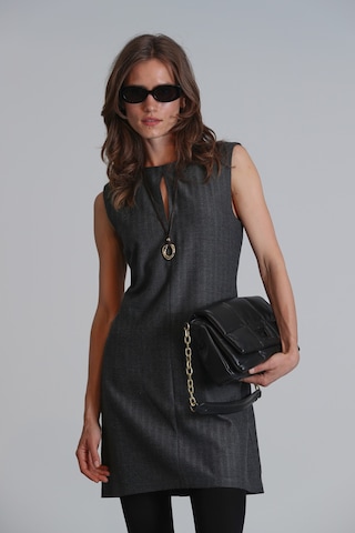 Lufian Anges Kadın Elbise Regular Fit Antrasit Antrasit 122290005100110 Antrasit