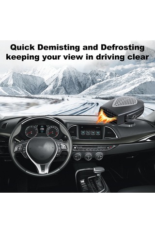 Mufunye 24v Araç Isıtıcı Soğutucu: Hızlı Buğulanma/donmayı Giderir, Açısı Ayarlanabilir, Hava Temizleme Özelliğiyle Soğuk-ısınık İki Mod