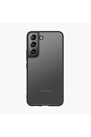 Galaxy S22 Plus Kılıf Zore Volks Kapak Siyah