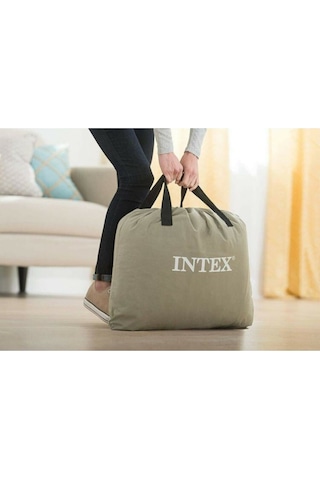 Intex Elektrikli Dura-beam Şişme Yatak 152x203x42 CM