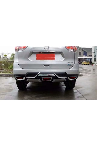 Nissan X-trail 2014 2017 Uyumlu Ön Arka Tampon Koruyucu Difüzör
